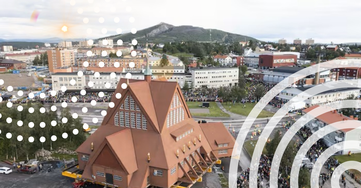 Historic Swedish Church Completes Epic Relocation by LKAB
