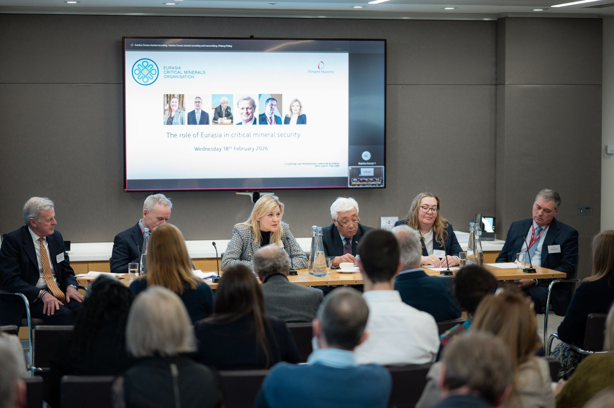 First Meeting of the Eurasian Critical Minerals Organisation (ECMO)