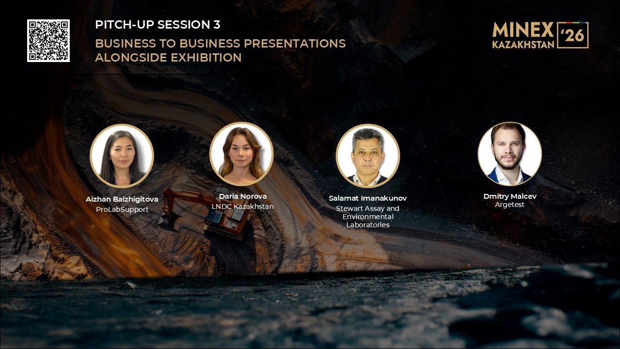 MINEX Kazakhstan 2026 – Business to business presentations alongside exhibition