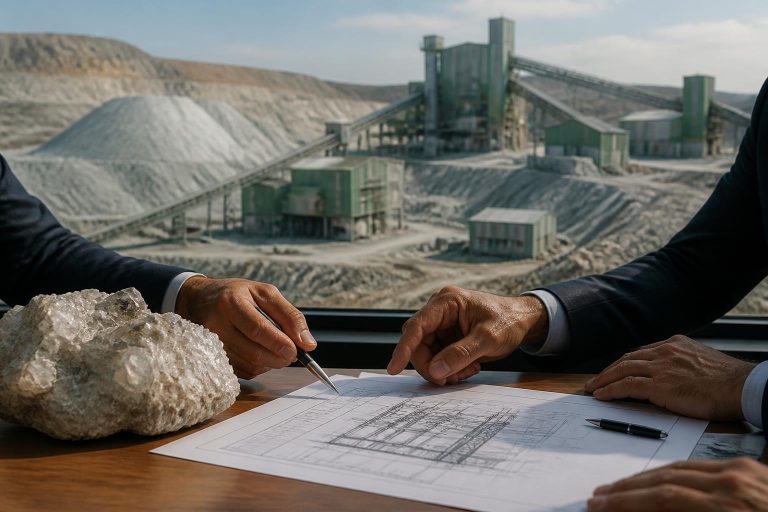 Kazakhstan Government Discusses New Fluorspar Concentrate Plant in Zhambyl Region