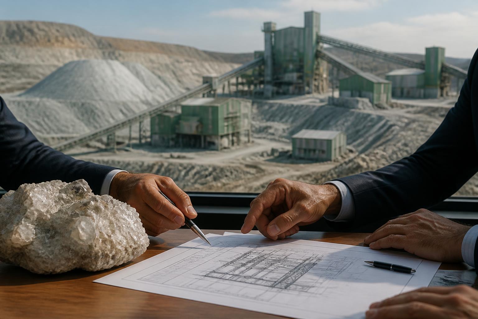 Kazakhstan Government Discusses New Fluorspar Concentrate Plant in Zhambyl Region