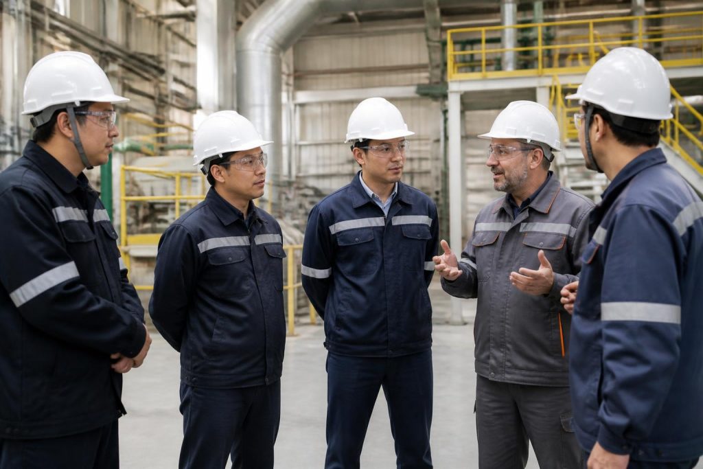 Zijin RG Gold Team Visits Tau-Ken Altyn Refinery to Enhance Industry Collaboration
