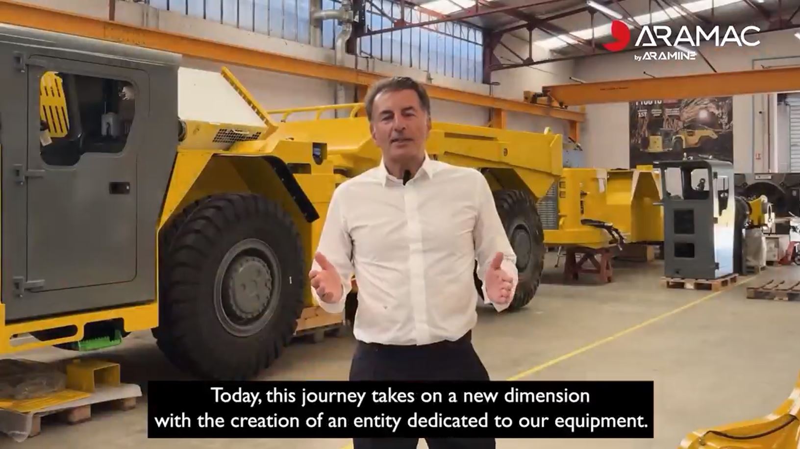 Aramin Launches Aramak: A New Era in Underground Mining Equipment
