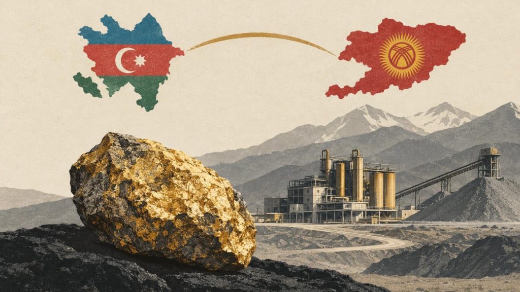 Azerbaijani Delegation Explores Altynken Gold Mine and Refinery in Kyrgyzstan