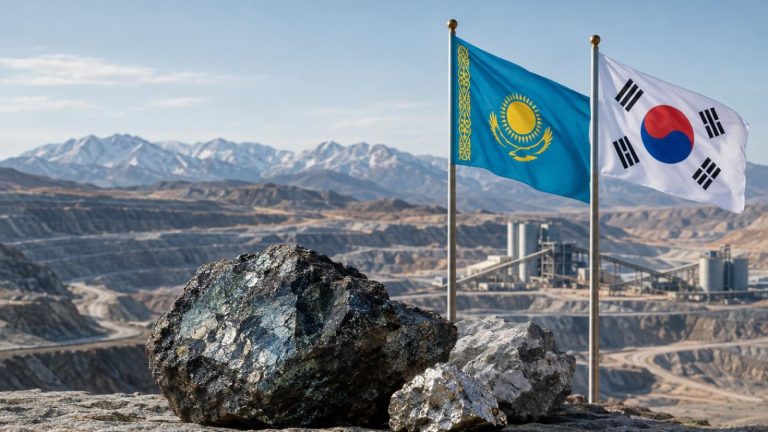 Kazakhstan Proposes Full-Cycle Critical Materials Projects to South Korea