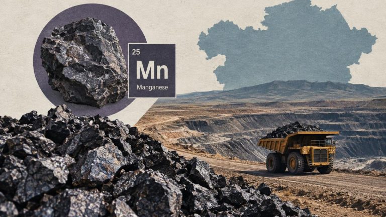 Kazakhstan to Revive Manganese Mining at Jezdinskoye Deposit Amid Rising Global Demand