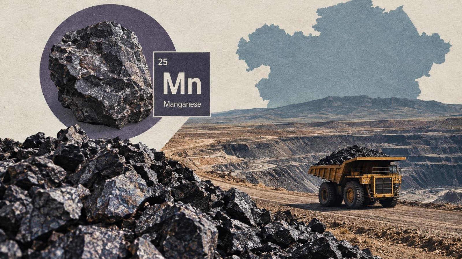Kazakhstan to Revive Manganese Mining at Jezdinskoye Deposit Amid Rising Global Demand