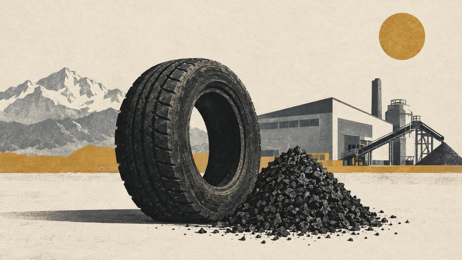 Kumtor Gold Company Launches Kyrgyzstan’s First Tire Recycling Plant